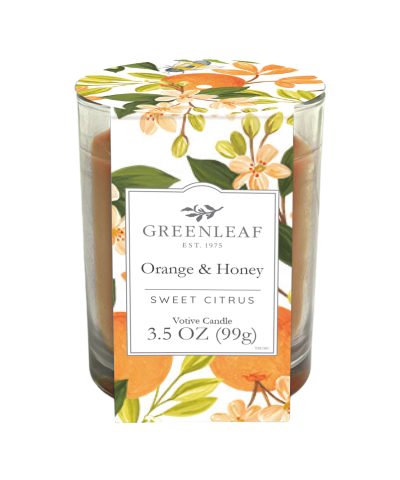 Votive Candle / Orange & Honey