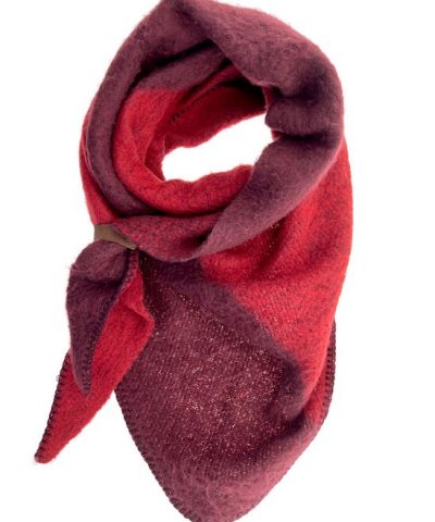 Schal / Nina Twin Bordeaux