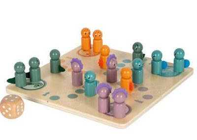 Holzspielzeug / Mensch ärgere dich nicht Dinos