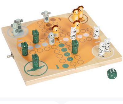 Holzspielzeug / Mensch ärgere dich nicht Safari