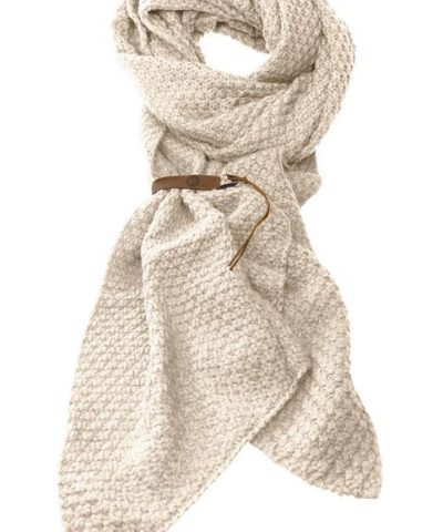 Schal / Bo Cremeweiß