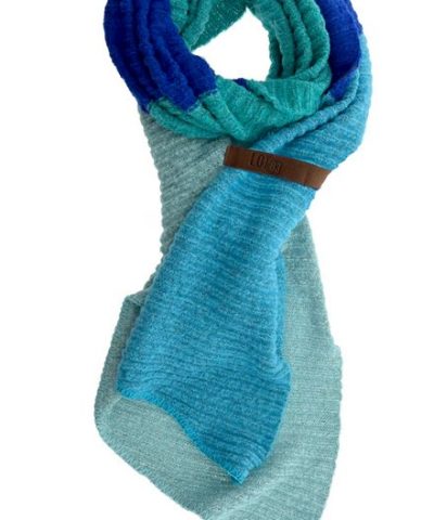 Schal / Fem Quattro Aquamarin